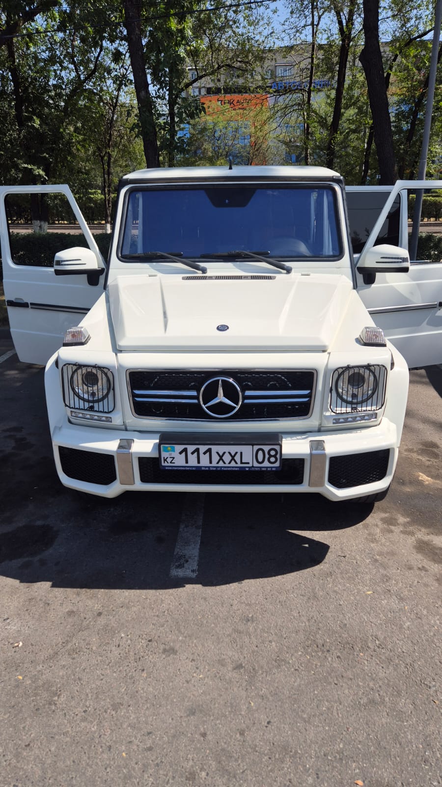 После замены — Mercedes G-Class